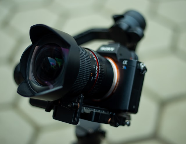 A Sony camera